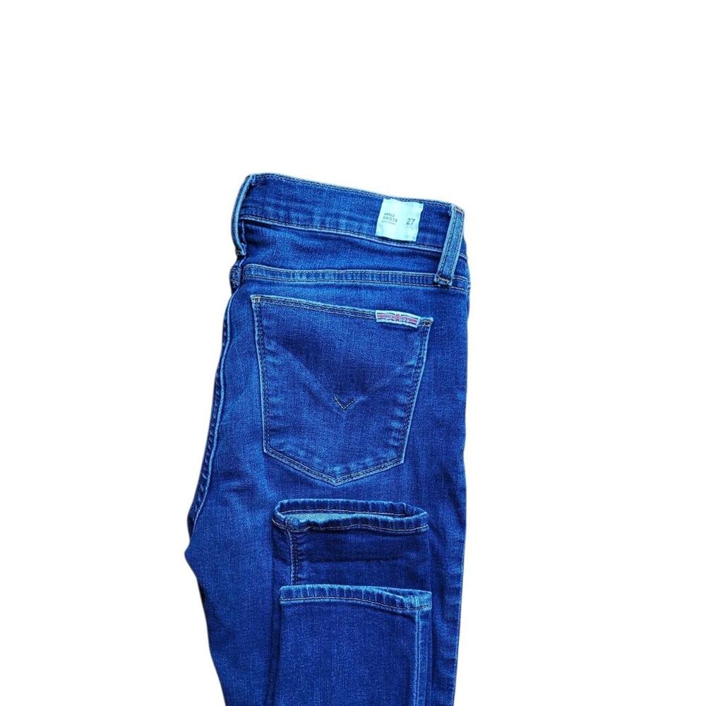 Hudson Krista Super Skinny Ankle Jeans Medium Blue Wash Size 27"
